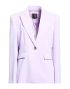 Pinko Woman Blazer Lilac Size 10 Polyester, Elastane In Multi