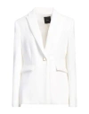 Pinko Woman Blazer Off White Size 2 Polyester, Elastane