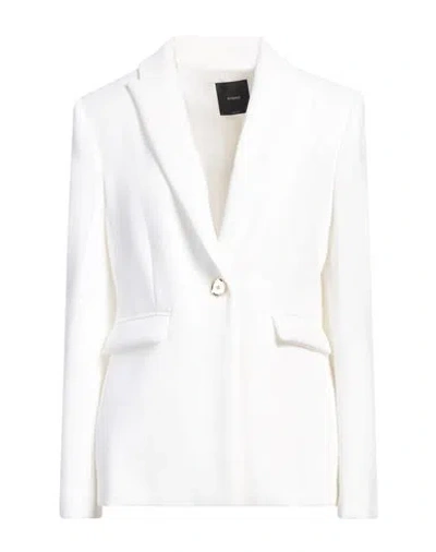 Pinko Woman Blazer Off White Size 2 Polyester, Elastane