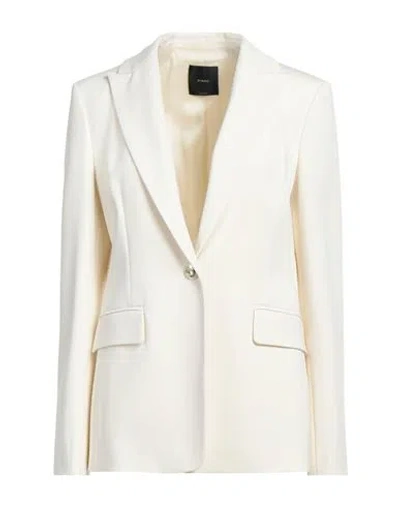 Pinko Woman Blazer Off White Size 8 Viscose, Polyamide, Elastane