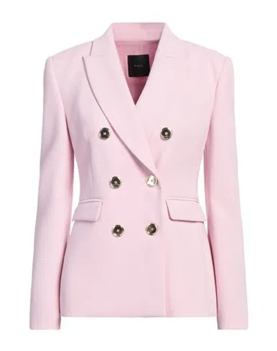 Pinko Woman Blazer Pink Size 4 Polyester, Elastane