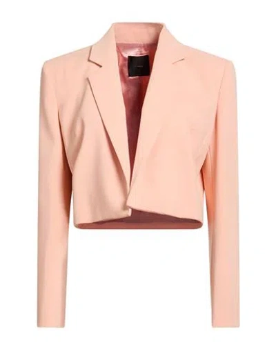 Pinko Woman Blazer Salmon Pink Size 6 Polyester, Elastane In Multi