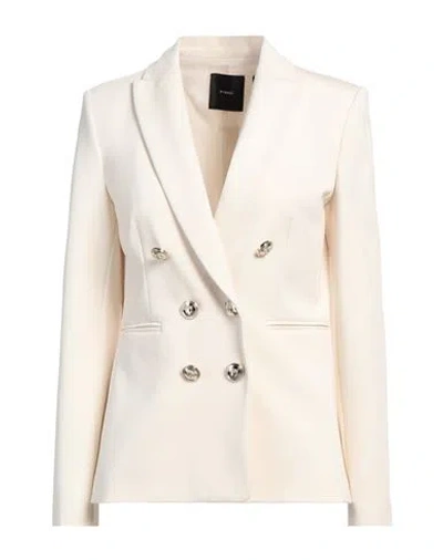 Pinko Woman Blazer White Size 8 Viscose, Polyamide, Elastane In White