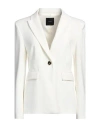 Pinko Woman Blazer White Size 6 Viscose, Polyamide, Elastane