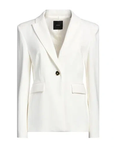 Pinko Woman Blazer White Size 6 Viscose, Polyamide, Elastane