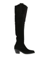 Pinko Woman Boot Black Size 7 Leather In Black