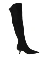 Pinko Woman Boot Black Size 8 Leather