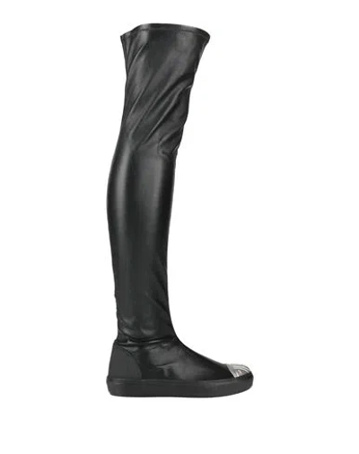 Pinko Woman Boot Black Size 8 Textile Fibers