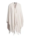 Pinko Woman Cape Light Grey Size Onesize Virgin Wool, Polyester