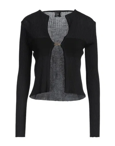 Pinko Woman Cardigan Black Size L Acrylic, Wool