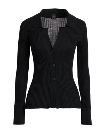 Pinko Woman Cardigan Black Size L Acrylic, Wool