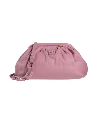 Pinko Woman Cross-body Bag Antique Rose Size - Sheepskin