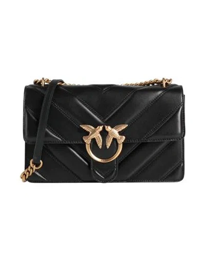 Pinko Woman Cross-body Bag Black Size - Cow Leather