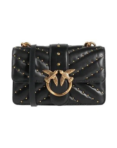 Pinko Woman Cross-body Bag Black Size - Leather