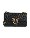 Pinko Woman Cross-body Bag Black Size - Leather In Black