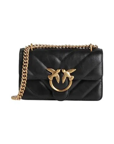 Pinko Woman Cross-body Bag Black Size - Leather