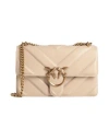 Pinko Woman Cross-body Bag Cream Size - Cow Leather In White