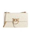 Pinko Woman Cross-body Bag Ivory Size - Leather In White