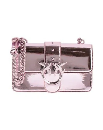 Pinko Woman Cross-body Bag Lilac Size - Calfskin In Purple