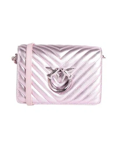 Pinko Woman Cross-body Bag Lilac Size - Leather In Purple