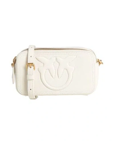 Pinko Woman Cross-body Bag Beige Size - Leather In Sand