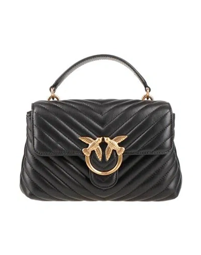 Pinko Woman Handbag Black Size - Leather