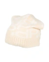 Pinko Woman Hat Beige Size Onesize Polyamide, Modal, Acrylic In Beige