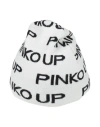 Pinko Woman Hat White Size Onesize Viscose, Polyester, Polyamide In White