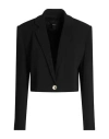 Pinko Woman Jacket Black Size 8 Polyester, Elastane In Black