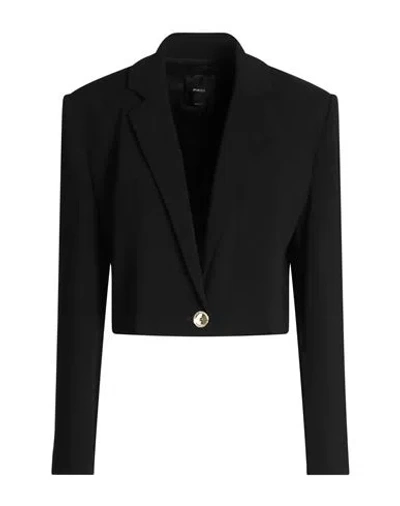 Pinko Woman Jacket Black Size 8 Polyester, Elastane