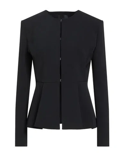 Pinko Woman Jacket Black Size 8 Polyester, Elastane