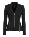 Pinko Woman Jacket Black Size 8 Polyester, Elastane In Black