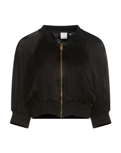 Pinko Woman Jacket Black Size Xs Viscose, Cotton