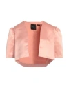 Pinko Woman Jacket Blush Size 8 Polyester In Pink