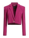 Pinko Woman Jacket Garnet Size 4 Polyester, Elastane In Red