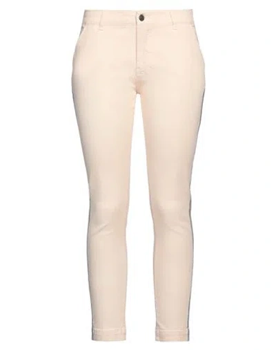 Pinko Woman Jeans Apricot Size 28 Cotton, Elastane In Orange