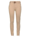 Pinko Woman Jeans Beige Size 27 Cotton, Viscose, Lyocell, Elastomultiester, Elastane