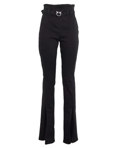 Pinko Woman Jeans Black Size 2 Cotton, Elastomultiester, Lyocell, Elastane