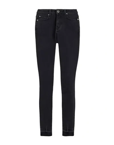 Pinko Woman Jeans Black Size 24 Cotton, Polyester, Elastane