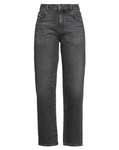 Pinko Woman Jeans Black Size 28 Cotton