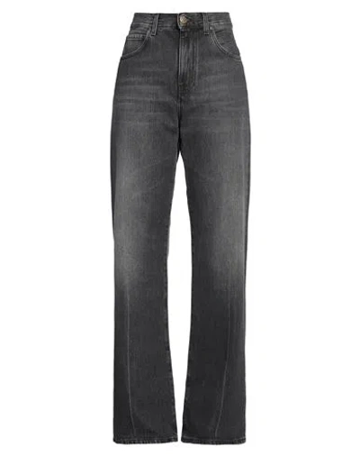 Pinko Woman Jeans Black Size 29 Cotton