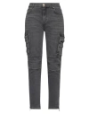 Pinko Woman Jeans Black Size 28 Cotton, Elastane In Black
