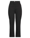 Pinko Woman Jeans Black Size 26 Cotton, Elastane In Black