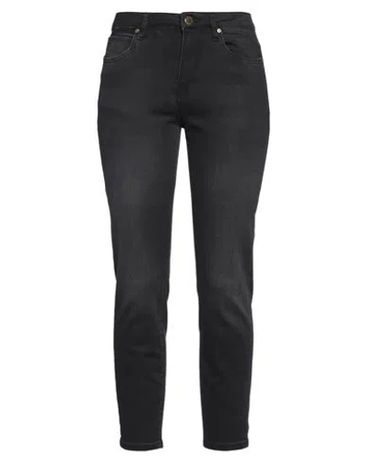 Pinko Woman Jeans Black Size 29 Cotton, Polyester, Elastane