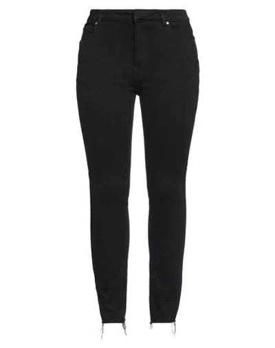 Pinko Woman Jeans Black Size 31 Cotton, Viscose, Lyocell, Elastane