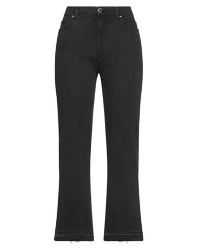 Pinko Woman Jeans Black Size 31 Cotton, Polyester, Elastane