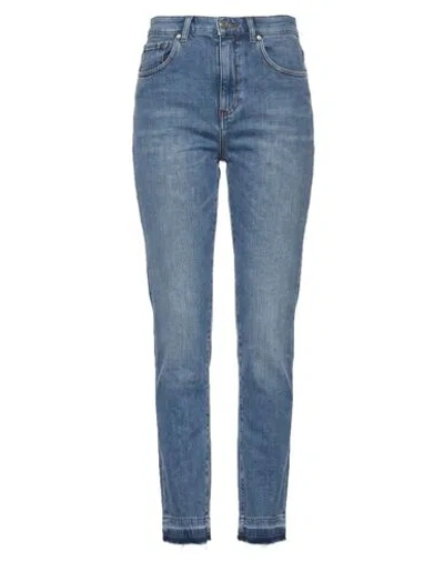 Pinko Woman Jeans Blue Size 25 Cotton