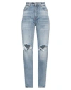 Pinko Woman Jeans Blue Size 26 Cotton In Blue