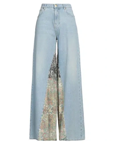 Pinko Woman Jeans Blue Size 26 Cotton, Viscose