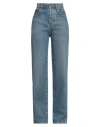 Pinko Woman Jeans Blue Size 27 Cotton In Blue